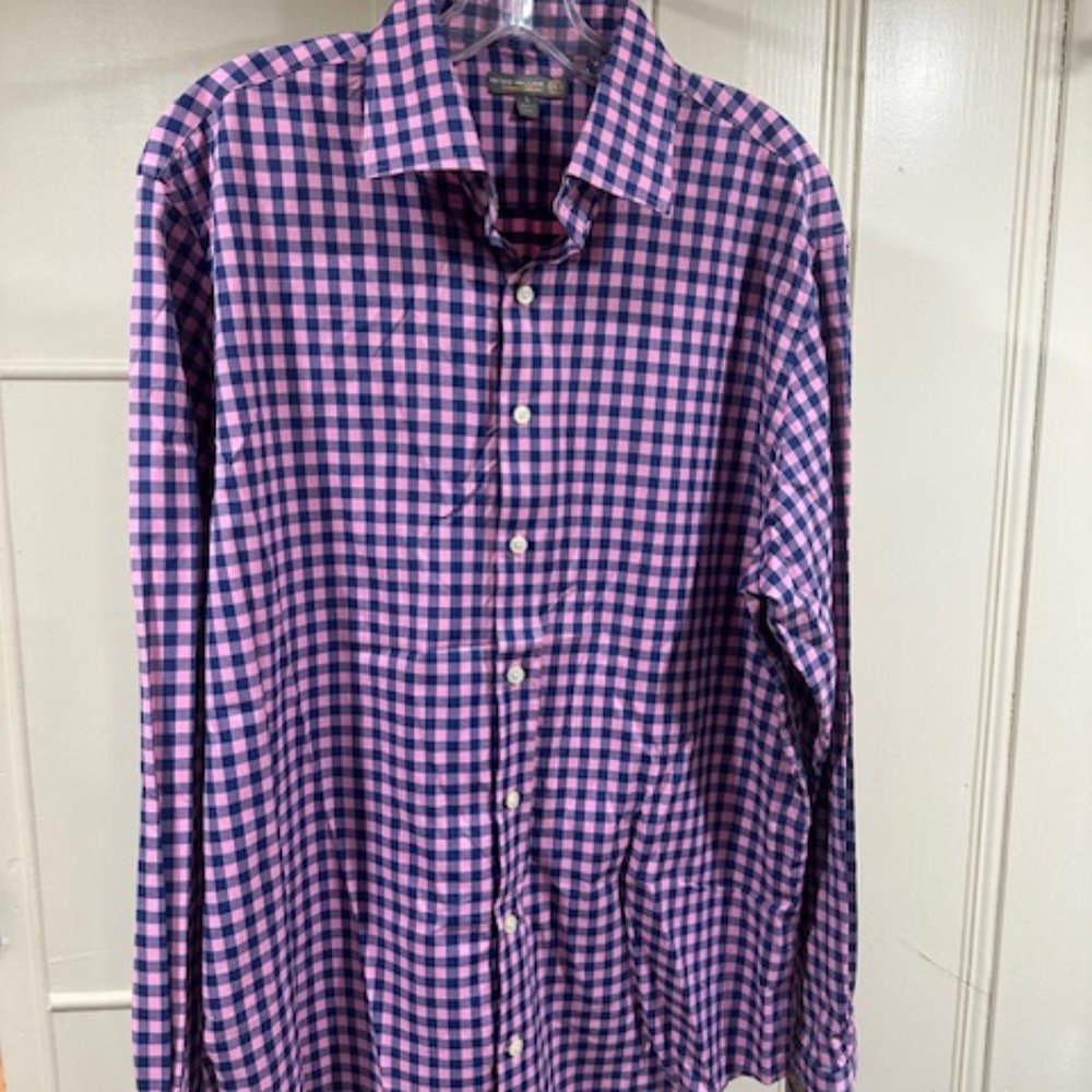 Peter Millar Summer Comfort Button Down Size L